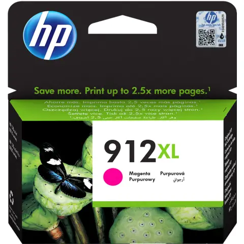 HP 3YL82AE - Tusz HP 912XL magenta do HP OfficeJet Pro 8010, 8012, 8013, 8014, 8015, 8020, 8022, 8023, 8024, 8025